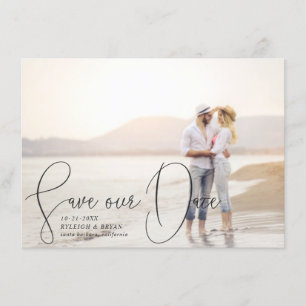 Retten Sie unseren Datum weiter entwickelten Einladung