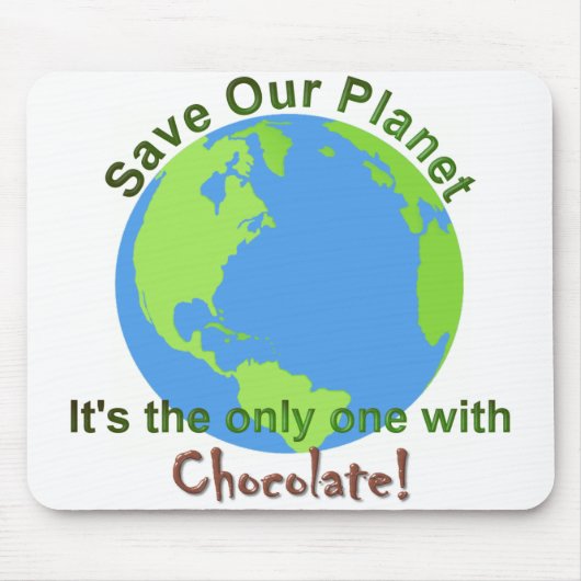 Retten Sie unseren Planeten Mousepad (Vorne)