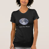 Retten Sie unseren Planeten-T - Shirt (Vorderseite)