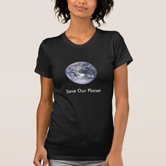 Retten Sie unseren Planeten-T - Shirt (Vorderseite)