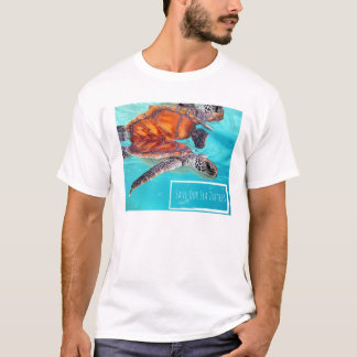 Retten Sie unseren Seeschildkröten T-Shirt