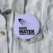 RETTEN SIE WASSER. DUSCHE ZUSAMMEN BUTTON (Beispiel)