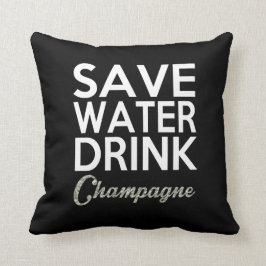 Retten Sie Wasser-Getränk-Champagne-Kissen Kissen