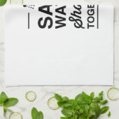 Retten Sie Wasser Handtuch (Gefaltet)