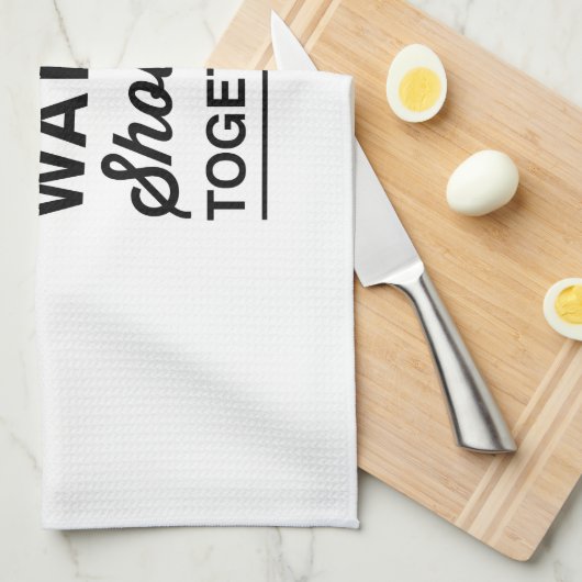 Retten Sie Wasser Handtuch (Viertel Falte)