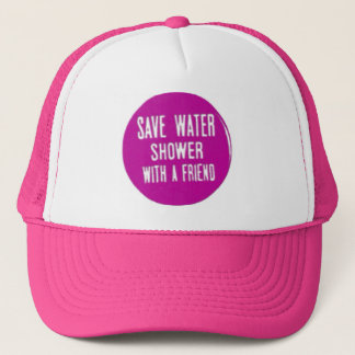 retten Sie Wasser Truckerkappe