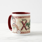 Retten Sie WeihnachtsTasse, Dasher Tasse (Vorderseite Links)