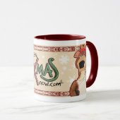 Retten Sie WeihnachtsTasse, Dasher Tasse (VorderseiteRechts)