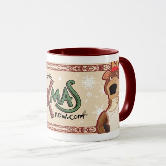 Retten Sie WeihnachtsTasse, Dasher Tasse (VorderseiteRechts)