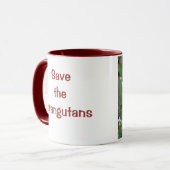 Retten Sie wild lebende Tiere: niedliche Tasse (Vorderseite Links)