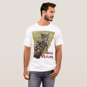 RETTEN SIE WILD LEBENDE TIERE T-Shirt (Vorne ganz)