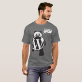 Retten Sie Wordpress! T-Shirt (Vorne ganz)