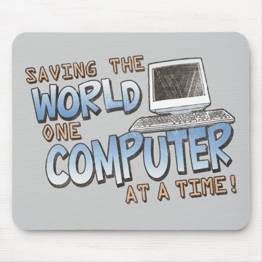 Retten von theWorld Mousepad (Vorne)