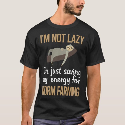 Rettend Bauer für den Energiewurm Vermikompostieru T-Shirt (Vorderseite)