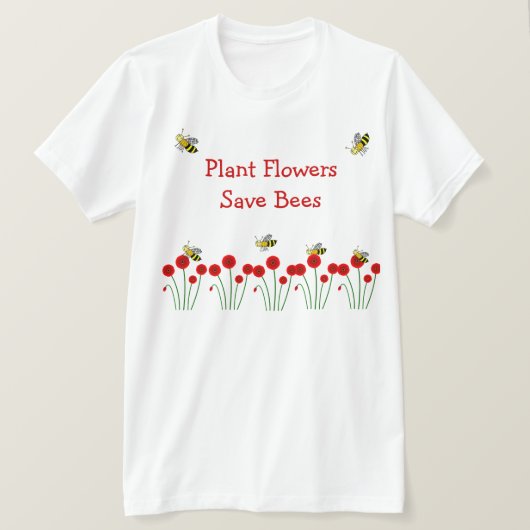 Rettend Bienen T-Shirt (Design vorne)