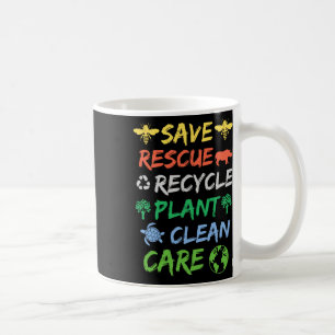 Rettend Bienenrettungstiere Recycelte Earth Day Me Kaffeetasse