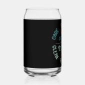 Rettend Bienenrettungstiere Recycelte Plastic Eart Dosenglas (Links)