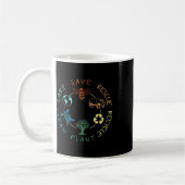 Rettend Bienenrettungstiere Recycelte Plastic Eart Kaffeetasse (Links)