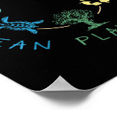 Rettend Bienenrettungstiere Recycelte Plastic Eart Poster (Ecke)