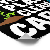 Rettend Bienenrettungstiere Recycelte Plastic Eart Poster (Ecke)