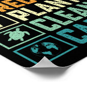 Rettend Bienenrettungstiere Recycelte Plastic Eart Poster (Ecke)