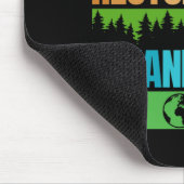 Rettend Bienenrettungstiere Recycelte Plastict Ear Mousepad (Ecke)