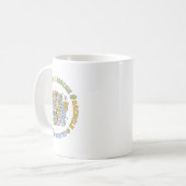 Rettend Bienenrettungstiere Recycelte täglich Pfle Kaffeetasse (Vorderseite Links)
