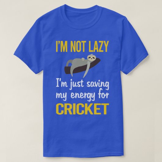 Rettend Energie für Cricket T-Shirt (Design vorne)