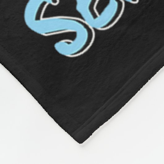 Rettend Fische und Bier beim Singen von Seeschwalb Fleecedecke (Ecke)