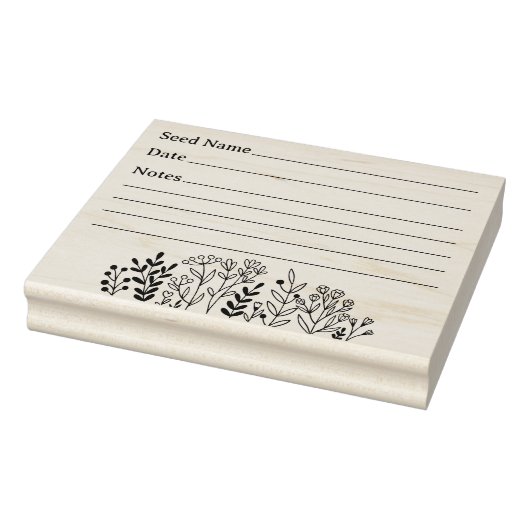 Rettend Gartensaat Gummistempel (Stempel)