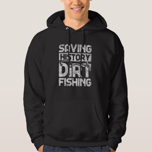 Rettend Historienschmutzfischer Hoodie (Vorderseite)