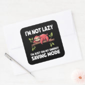 Rettend Modus für die Sonnenblende Quadratischer Aufkleber (Umschlag)