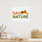 Rettend Natur Poster (Küche)