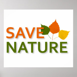 Rettend Natur Poster