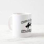 Rettend Pferd, Reithafen Kaffeetasse (Vorderseite Links)