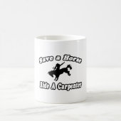 Rettend Pferd, Reithafen Kaffeetasse (Mittel)