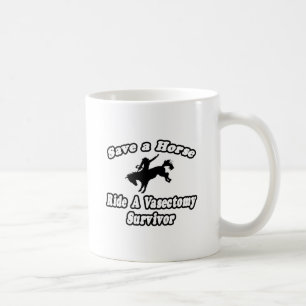 Rettend Pferd, Vasektomie Kaffeetasse