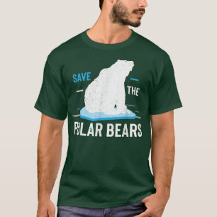 Rettend Polarbären Sweatshirt Tier Vintag Retro G T-Shirt