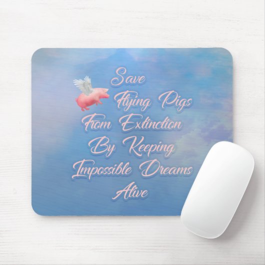 Rettend Schweine Mousepad (Mit Mouse)