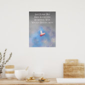 Rettend Schweine Poster (Küche)