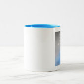 Rettend Schweine Zweifarbige Tasse (Mittel)