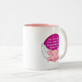 Rettend Schweine Zweifarbige Tasse (VorderseiteRechts)
