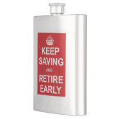 Rettend und frühzeitig behalten flachmann (Links)