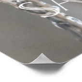 Rettend Wasser rette du in Zukunft Poster (Ecke)