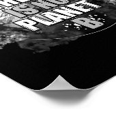 Rettend Weltnaturschutz nur nein Poster (Ecke)