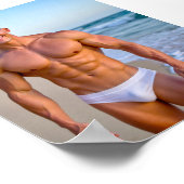 Retter-Bild Nr. 2 Mini-Druck Poster (Ecke)