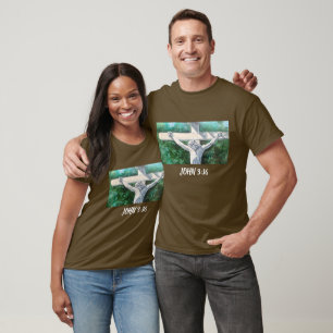 Retter Christlich John 3:16., Weihnachts- Ostern T-Shirt