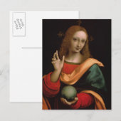 Retter der Welt Postkarte (Vorne/Hinten)