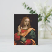 Retter der Welt Postkarte (Stehend Vorderseite)