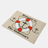 Retter- und Ankermatte Fußmatte (Schrägansicht)